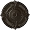 Ekena Millwork Attica Acanthus Leaf Ceiling Medallion (Canopies up to 4 5/8"), 53 1/2"OD x 3 1/2"P, Stone Hearth CM53ATSHF - alternate 1